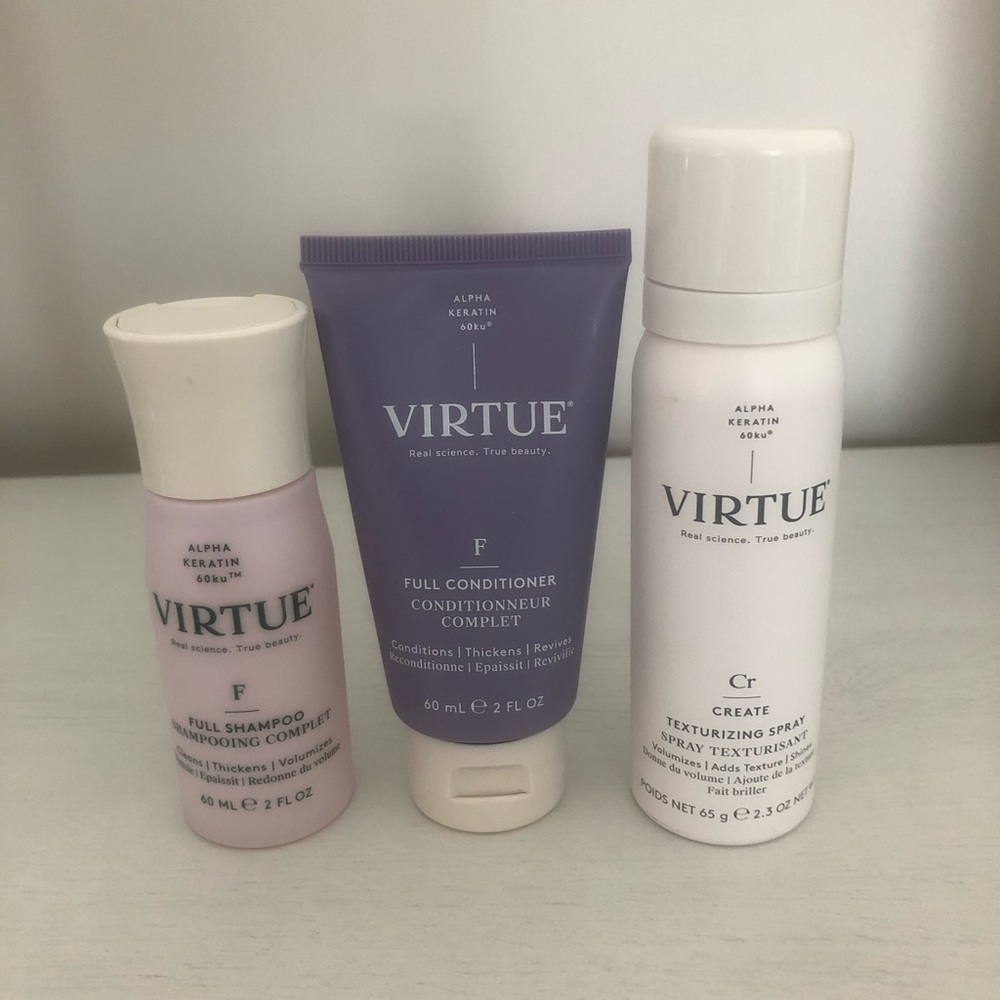 Virtue travel set